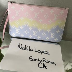 Louis Vuitton Neverfull MM Pochette only!